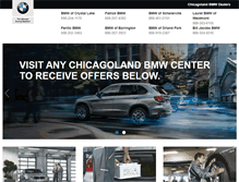 Tablet Screenshot of bmwserviceofchicagoland.com